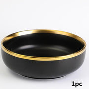 Obsidian Elegance Plate Collection