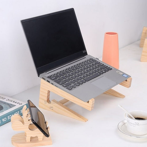 Wooden Laptop Stand