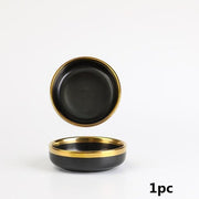 Obsidian Elegance Plate Collection